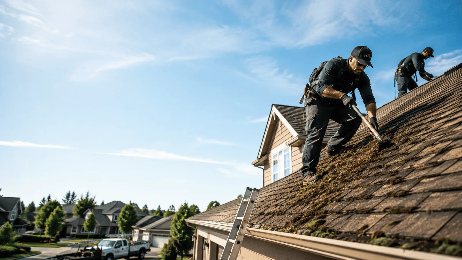 Roof Moss Removal in Mulberry, IN near me